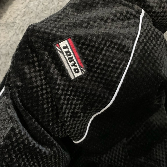 Adorable velour cropped & high waisted track suit - Picture 11 of 12